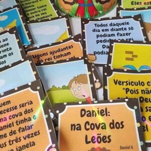 Daniel Na Cova Dos Le Es Infantil Na Lata Minist Rio Infantil Tia Lu