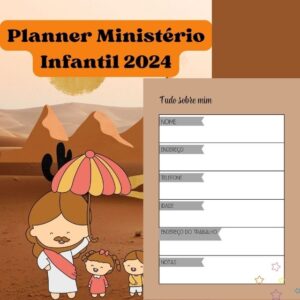 Planner Minist Rio Infantil Pdf Gr Tis Minist Rio Infantil Tia Lu