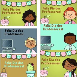 Tag Dia dos Professores Para Baixar e Imprimir