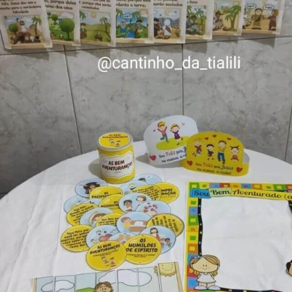 As Bem Aventuranças Infantil Para Imprimir