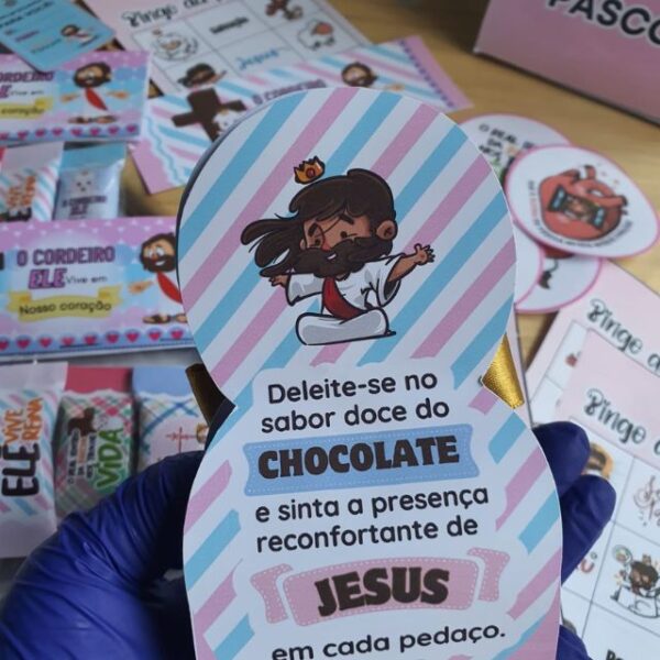 Bingo da Páscoa Ministério Infantil