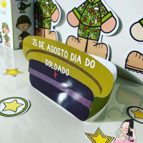 Atividade Dia do Soldado Ed Infantil