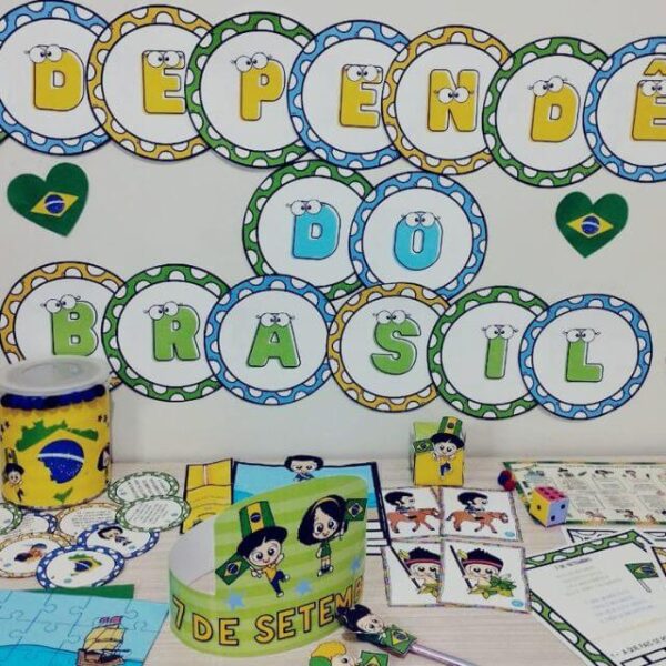 Atividade da Independência do Brasil Educação Infantil