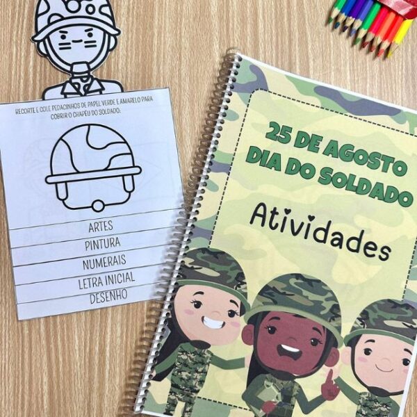 Atividade Dia do Soldado Educação Infantil