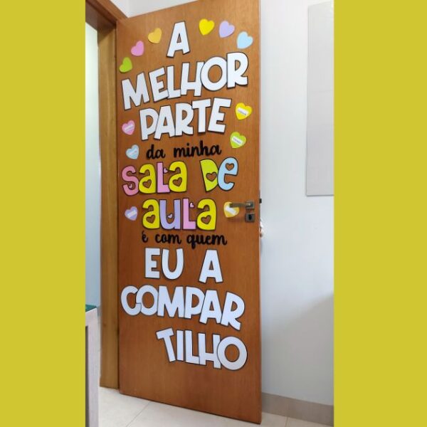 Painel de Porta Ensino Fundamental