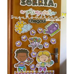 Painel de Porta Primavera Educação Infantil