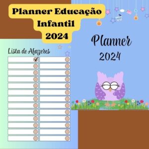 Planner Educação Infantil 2024 Para Imprimir