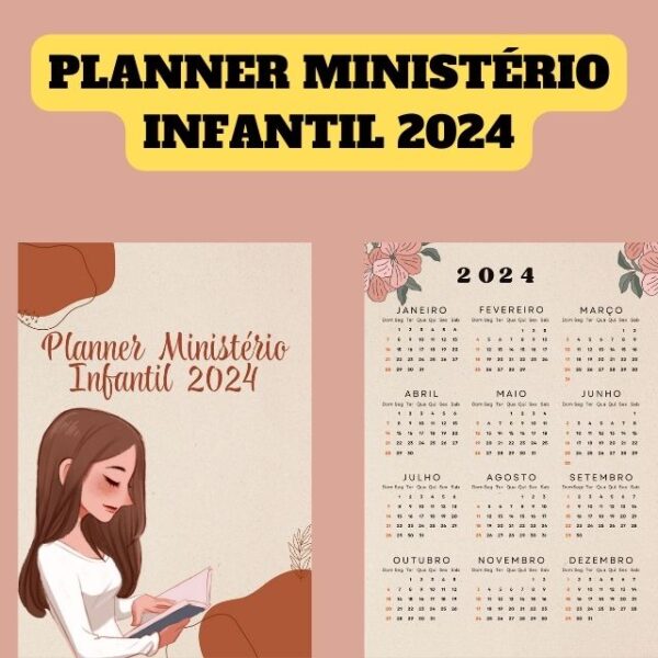 Planner Ministério Infantil 2024