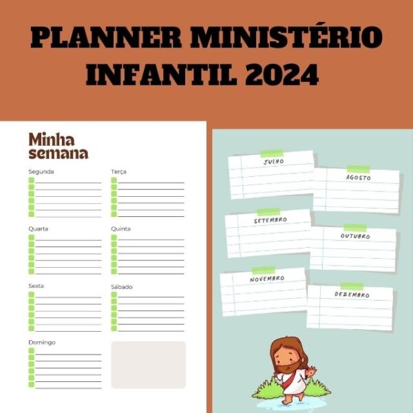 Planner Ministério Infantil 2024 Para Imprimir