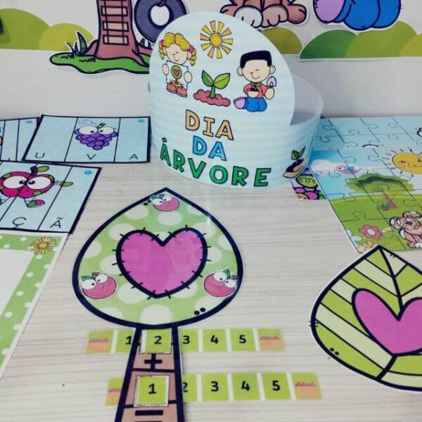 Atividades Dia da Árvore Educação Infantil Para Imprimir