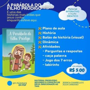 Material para o ministério infantil: caça- palavras