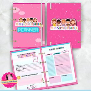 Planner Ministério Infantil 2026 para Imprimir