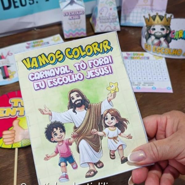 Kit Digital Carnaval, Tô Fora! Eu Escolho Jesus