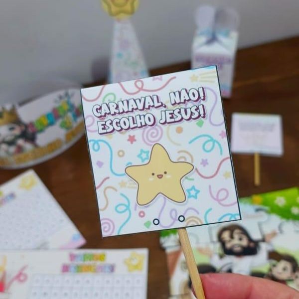 Kit Digital Carnaval, Tô Fora! Eu Escolho Jesus