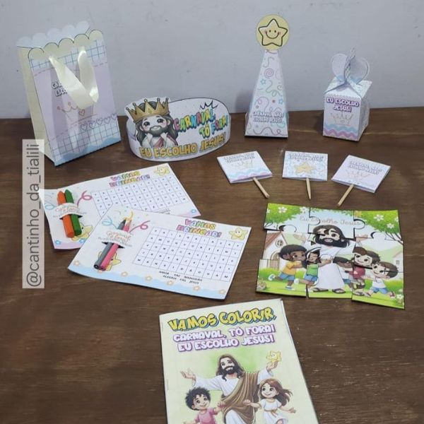 Kit Digital Carnaval, Tô Fora! Eu Escolho Jesus