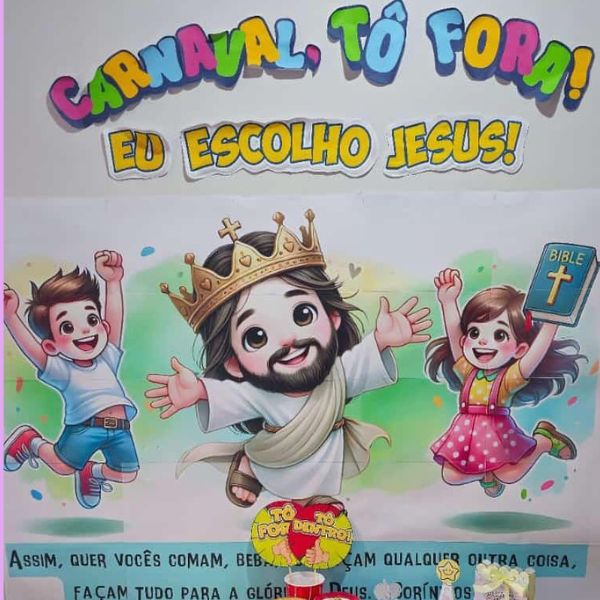 Kit Digital Carnaval, Tô Fora! Eu Escolho Jesus