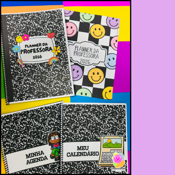 Planner Professora 2026 para Imprimir