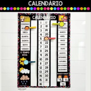 Calendário de Parede Interativo