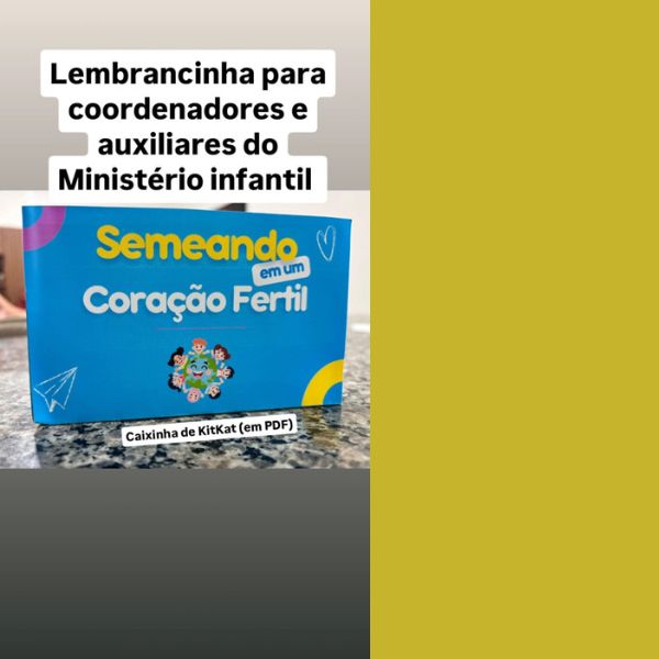 Kit Reunião Para Professores e Líderes do Ministério Infantil