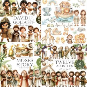 10 Ideias de Clipart Cristão para Transformar o Ministério Infantil