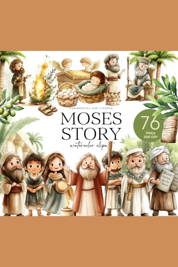Clip Art and Resources – Moses and the Exodus