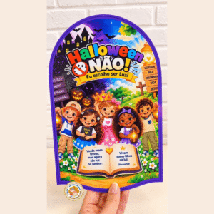 atividade cristã infantil para Halloween