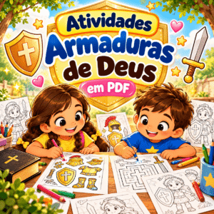 Atividades Armadura de Deus em PDF para Imprimir